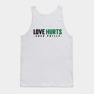 Funny Philadelphia love Hurts Fans Tank Top